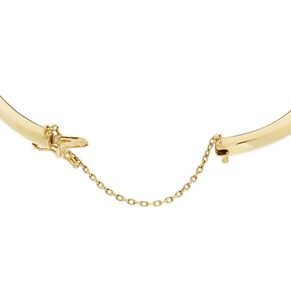 Parker & West by FASHIONPHILE 18K Yellow Gold Diamond .97ct Pave Bangle Bracelet M 5 of 8