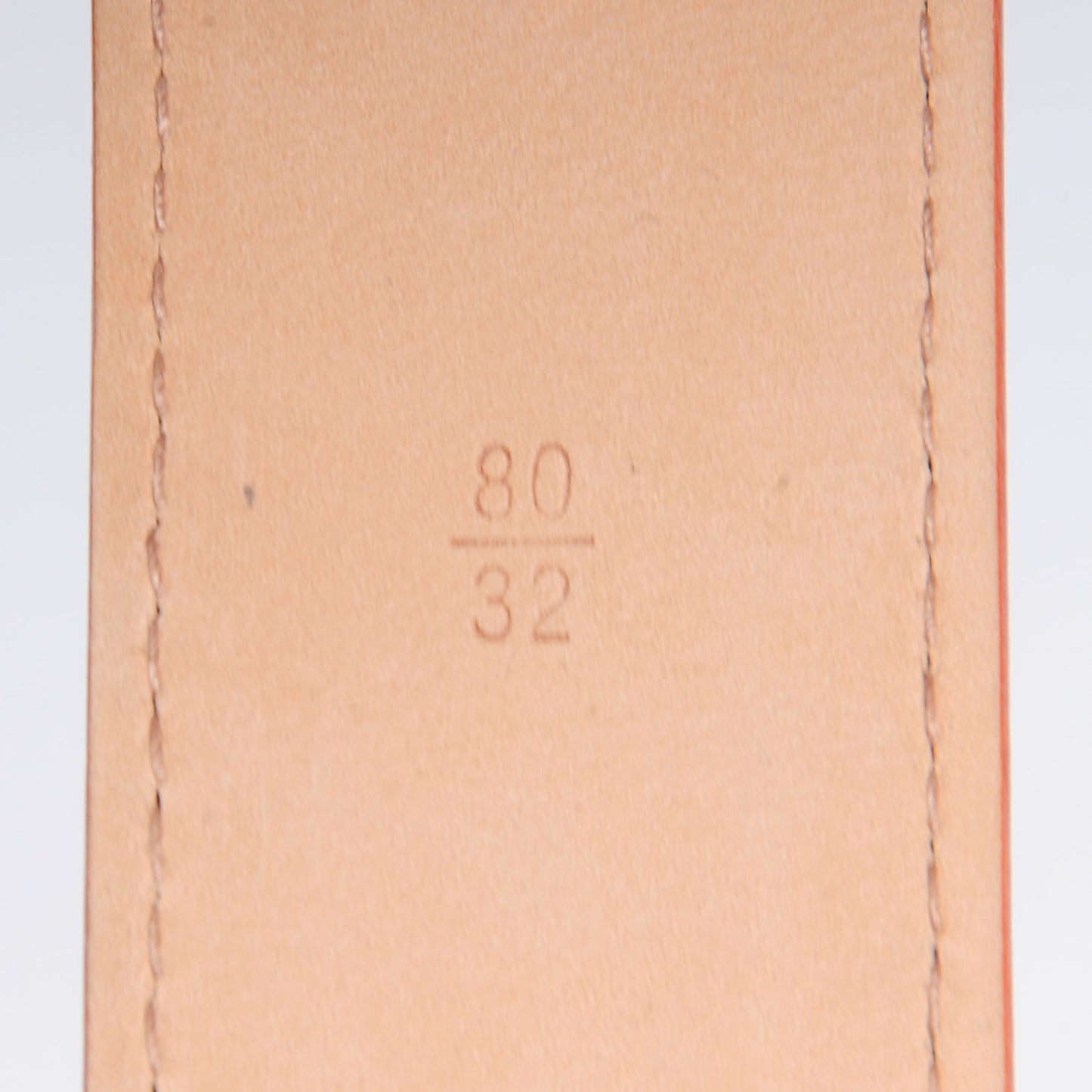 Monogram Watercolor Aquarelle Belt 80 32 Brown