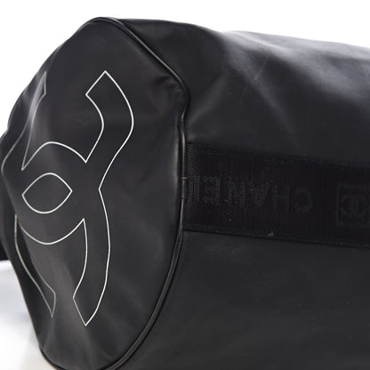 Chanel Rubber Nylon Sport Duffle Black 10 of 14