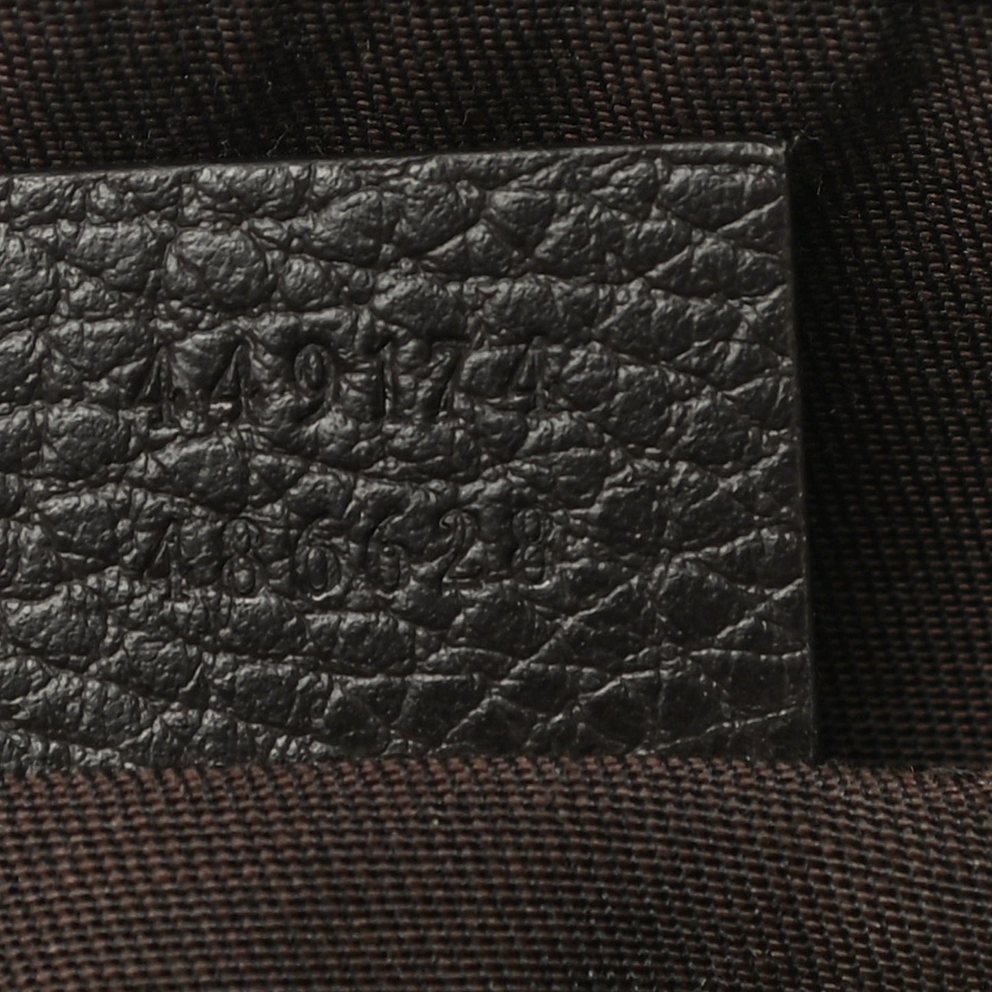 Monogram Belt Bag Dark Brown