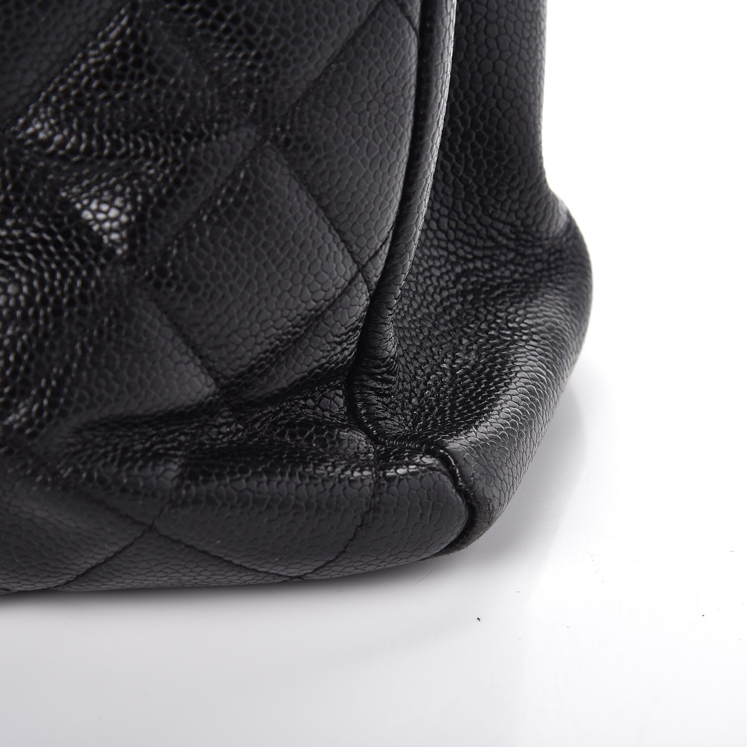 Chanel Caviar Quilted Grand Shopping Tote GST Black 8 of 14