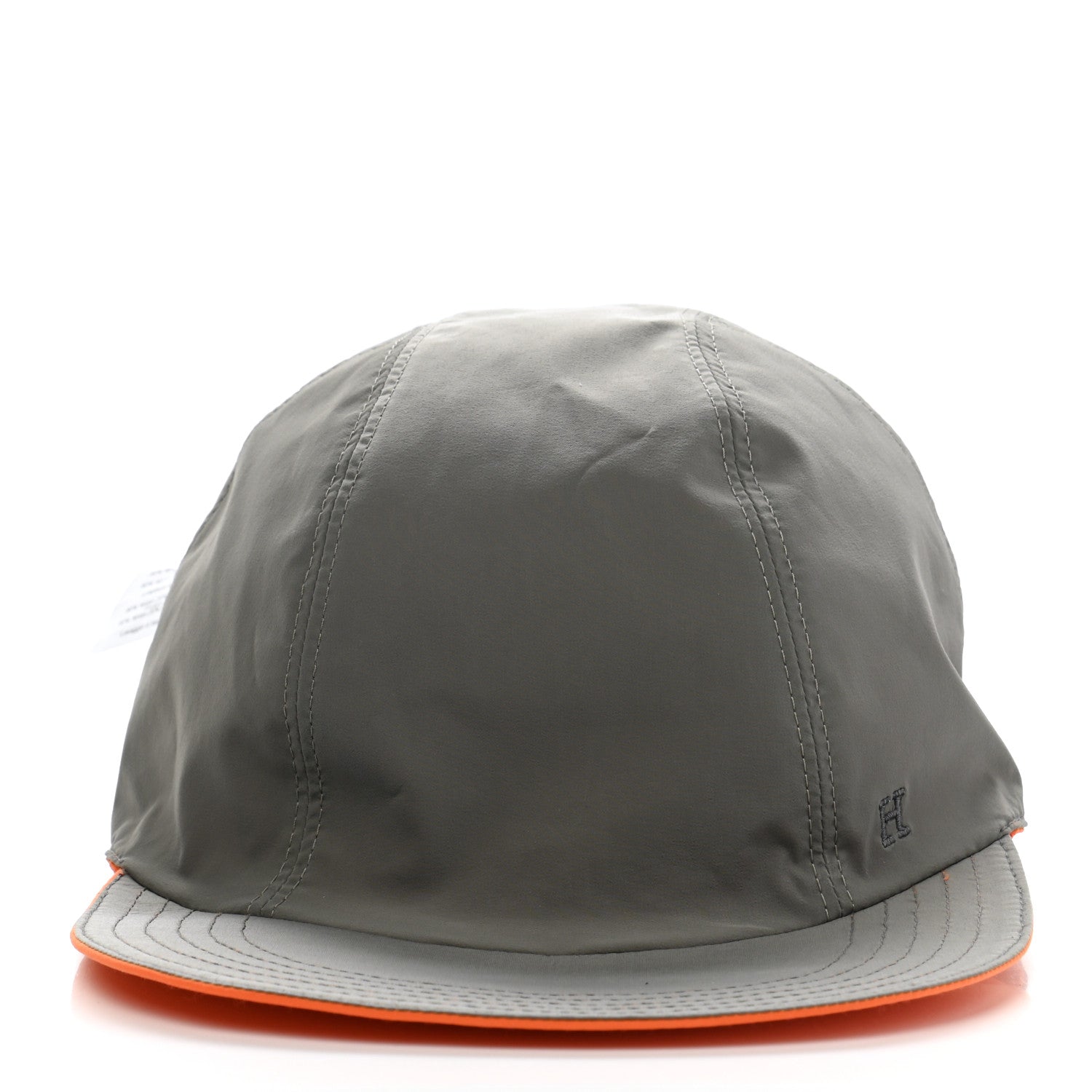 Hermes Nylon Reversible Roger Cap Orange 6 of 14