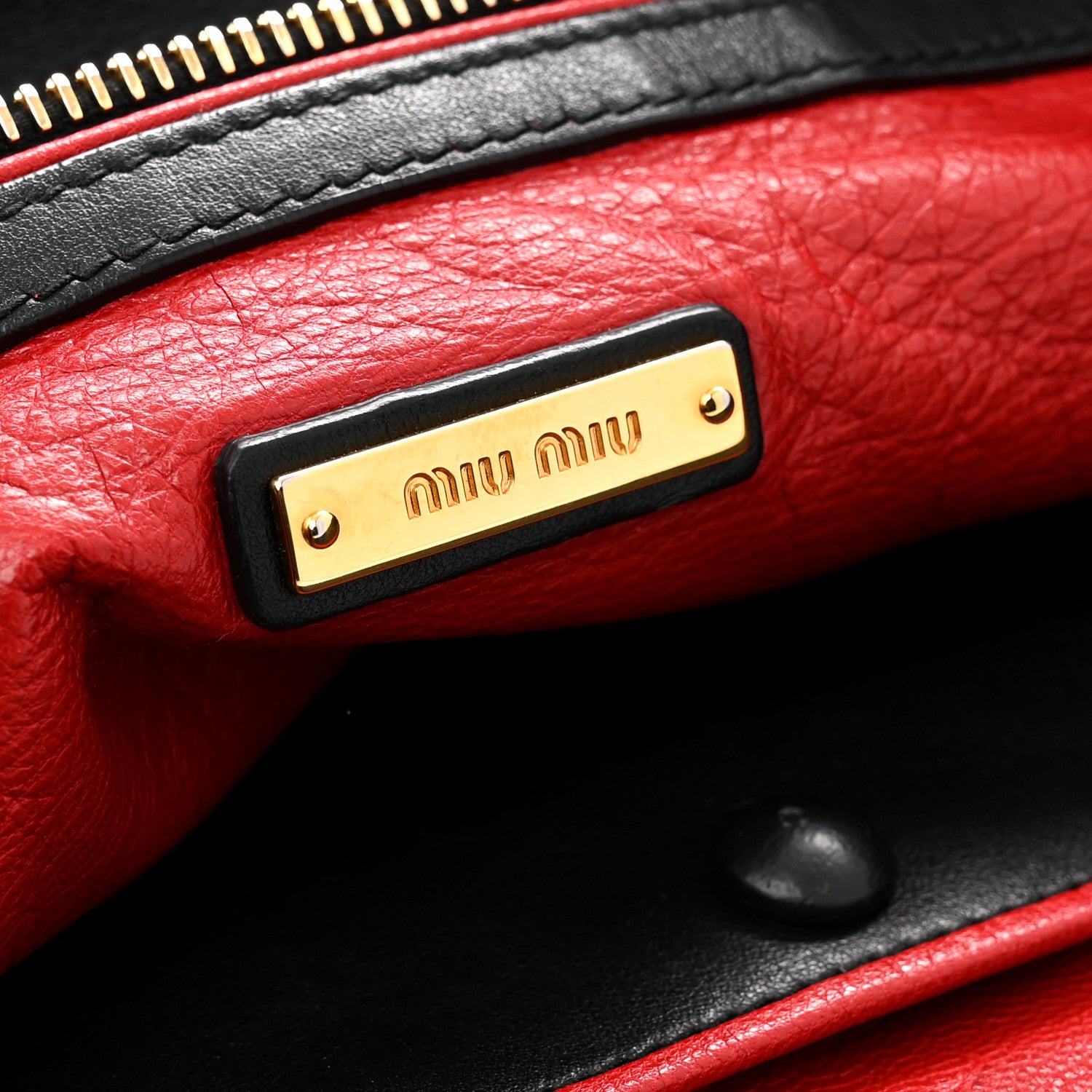 Miu Miu Soft Calf Cloud Hobo Black 6 of 14
