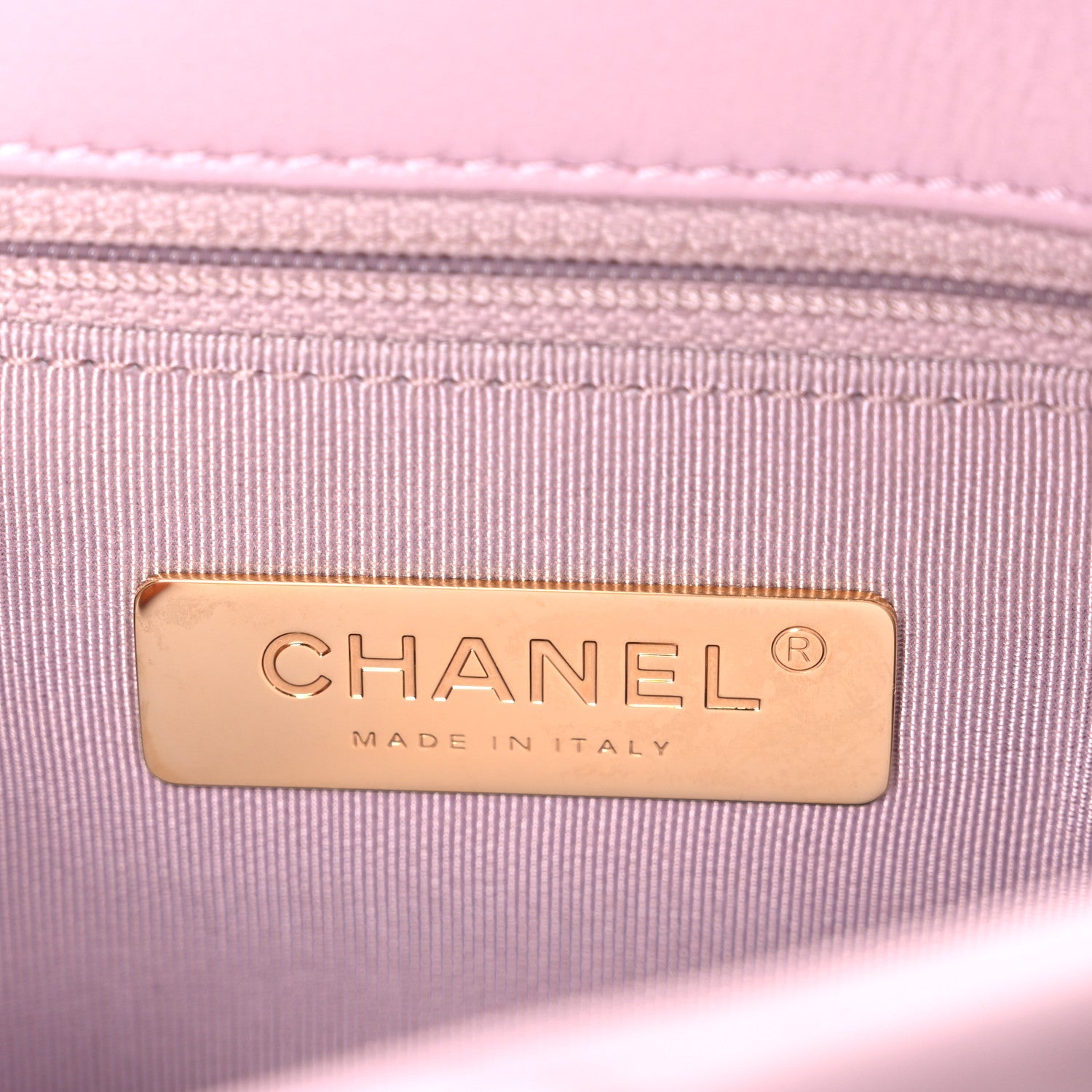 Chanel Lambskin Quilted Medium Chanel 19 Flap Light Pink 6 of 11