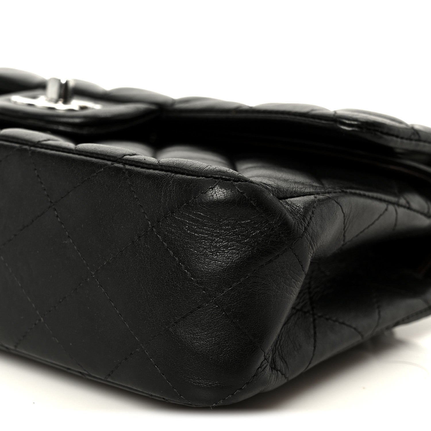 Chanel Lambskin Quilted Small Double Flap Black 11 of 11