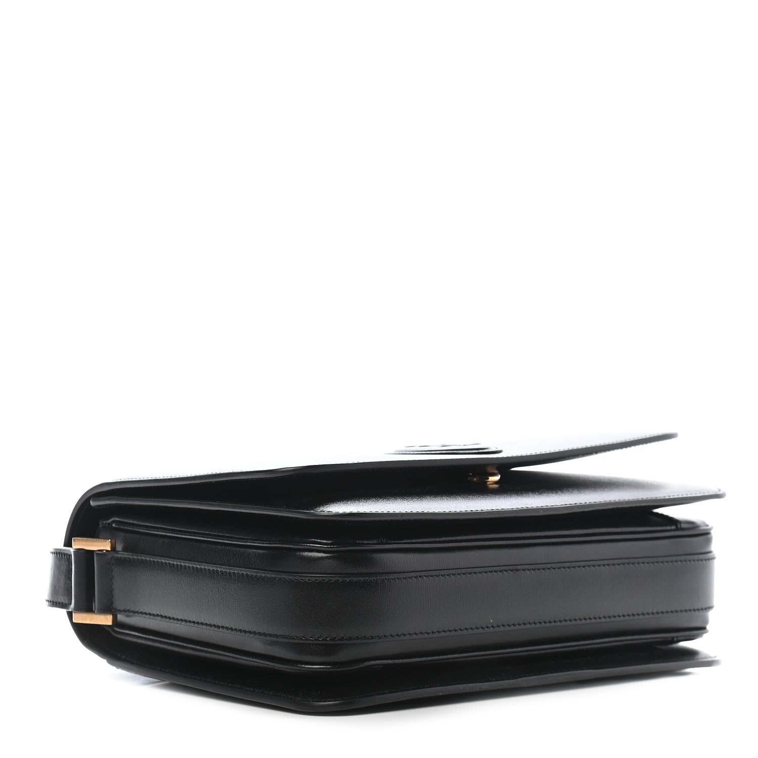 Saint Laurent Calfskin Medium Le 61 Shoulder Bag Black 3 of 8