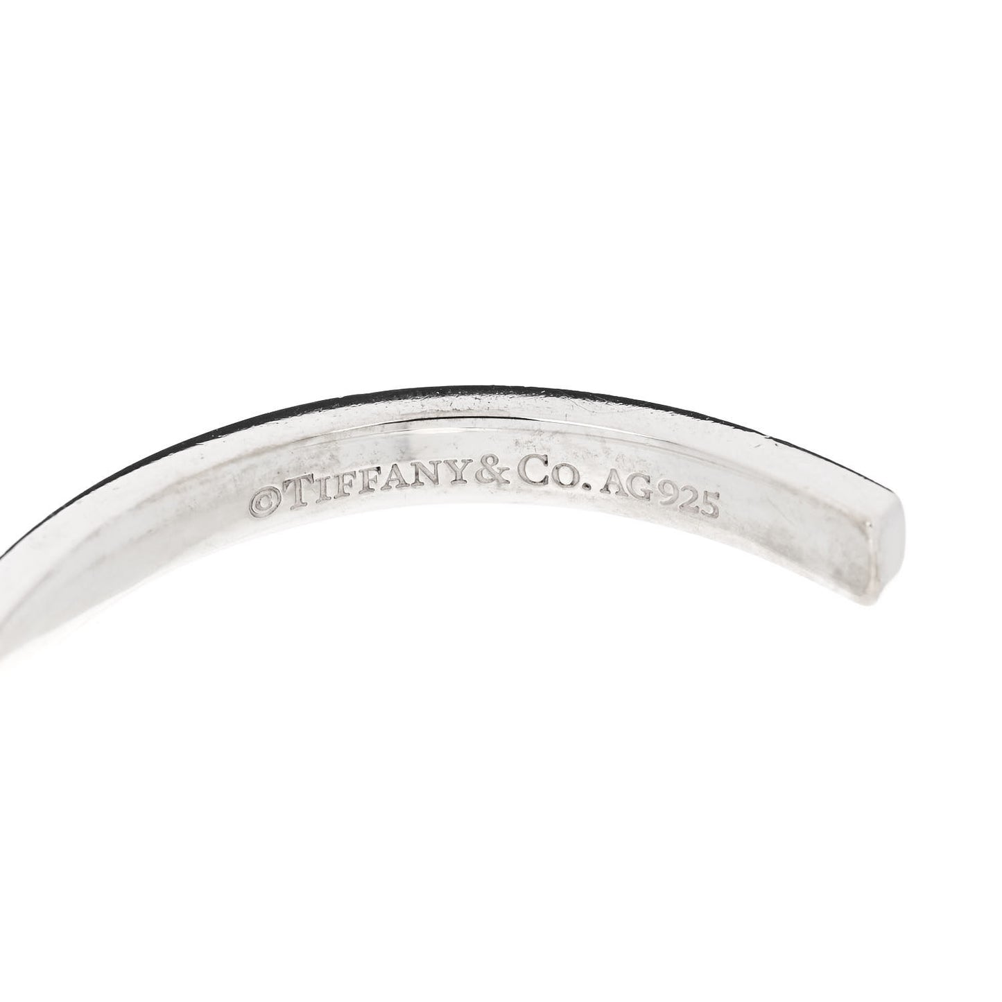 Sterling Silver Narrow 1837 Cuff Bracelet