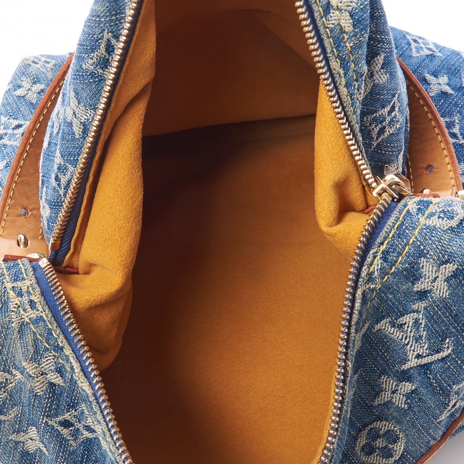 Louis Vuitton Denim Baggy GM Blue 7 of 8