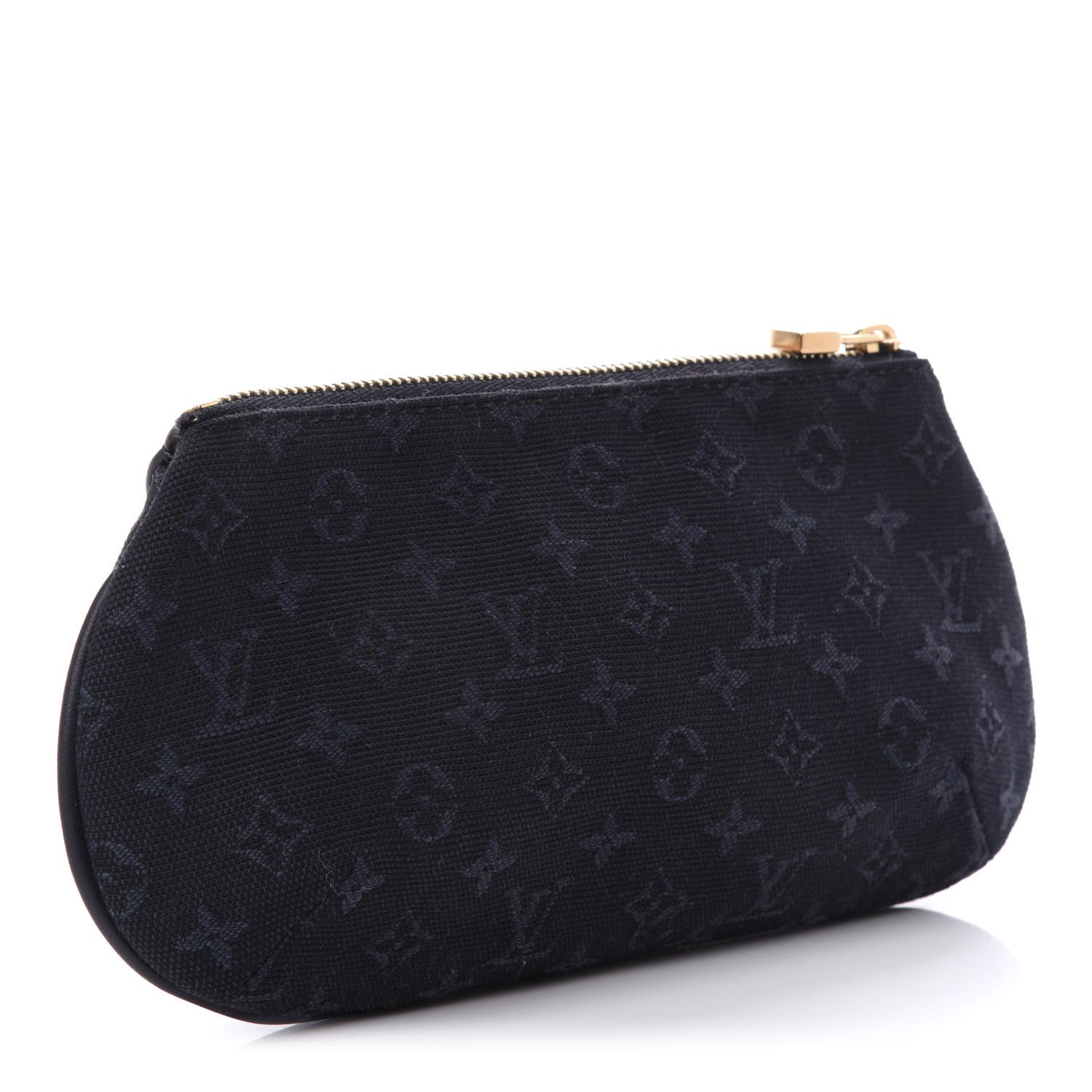 Louis Vuitton Mini Monogram Anne Sophie Pochette Clutch Bleu 3 of 8