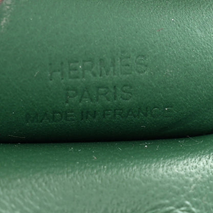 Hermes Milo Lambskin Grigri Rodeo Pegase Horse Bag Charm PM Vert Moyen 3 of 5