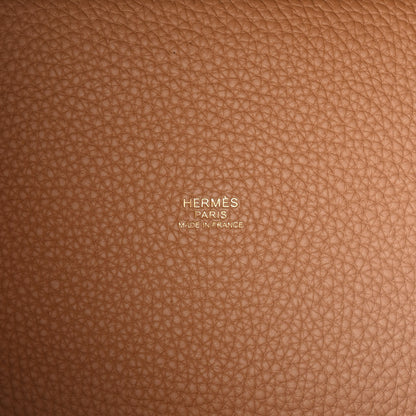 Hermes Taurillon Clemence Picotin Lock 18 PM Biscuit 6 of 11