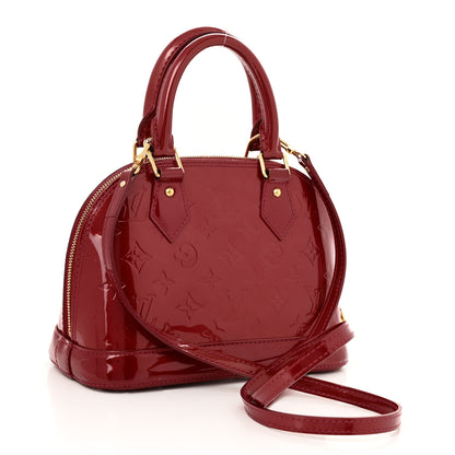 Louis Vuitton Vernis Alma BB Rose Indien 3 of 11