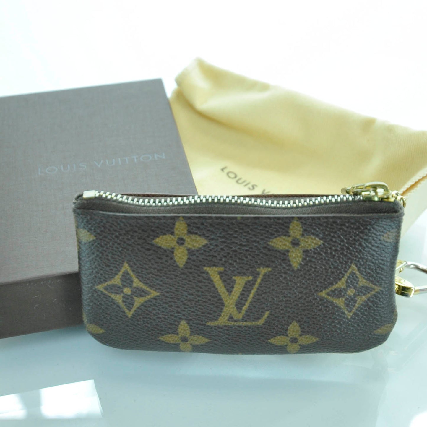 Monogram Key Pouch