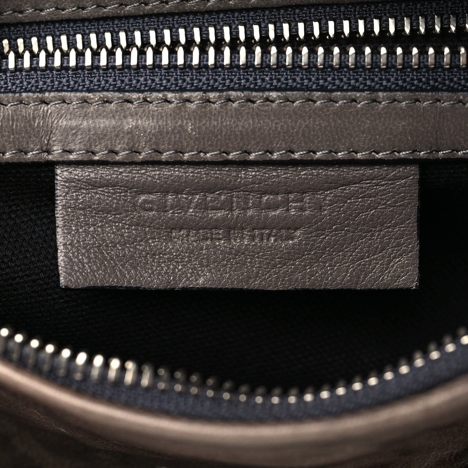 Givenchy Tumbled Sheepskin Mini Pandora Charcoal 5 of 6
