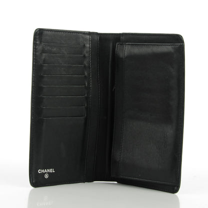 Chanel Caviar Timeless CC Yen Wallet Black 5 of 8