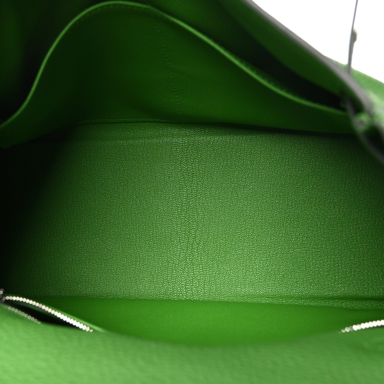 Hermes Togo Kelly Retourne 28 Vert Yucca 5 of 11
