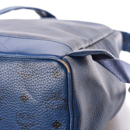 MCM Visetos Studded Medium Stark M Backpack Blue 8 of 18