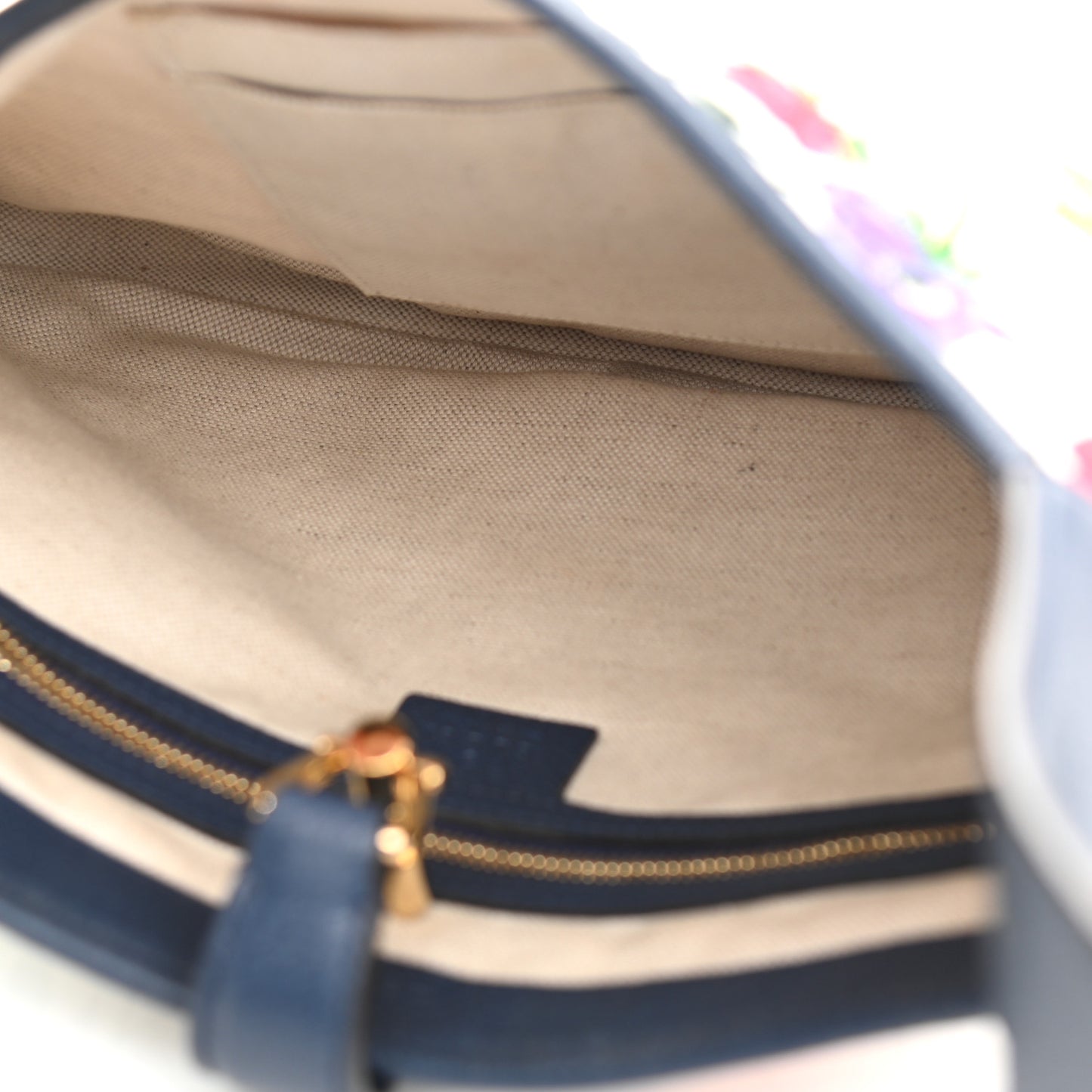 Canvas Flora Medium Jackie Hobo Blue Agata