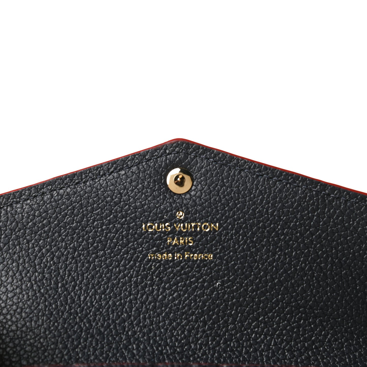 Empreinte Key Pouch Marine Rouge