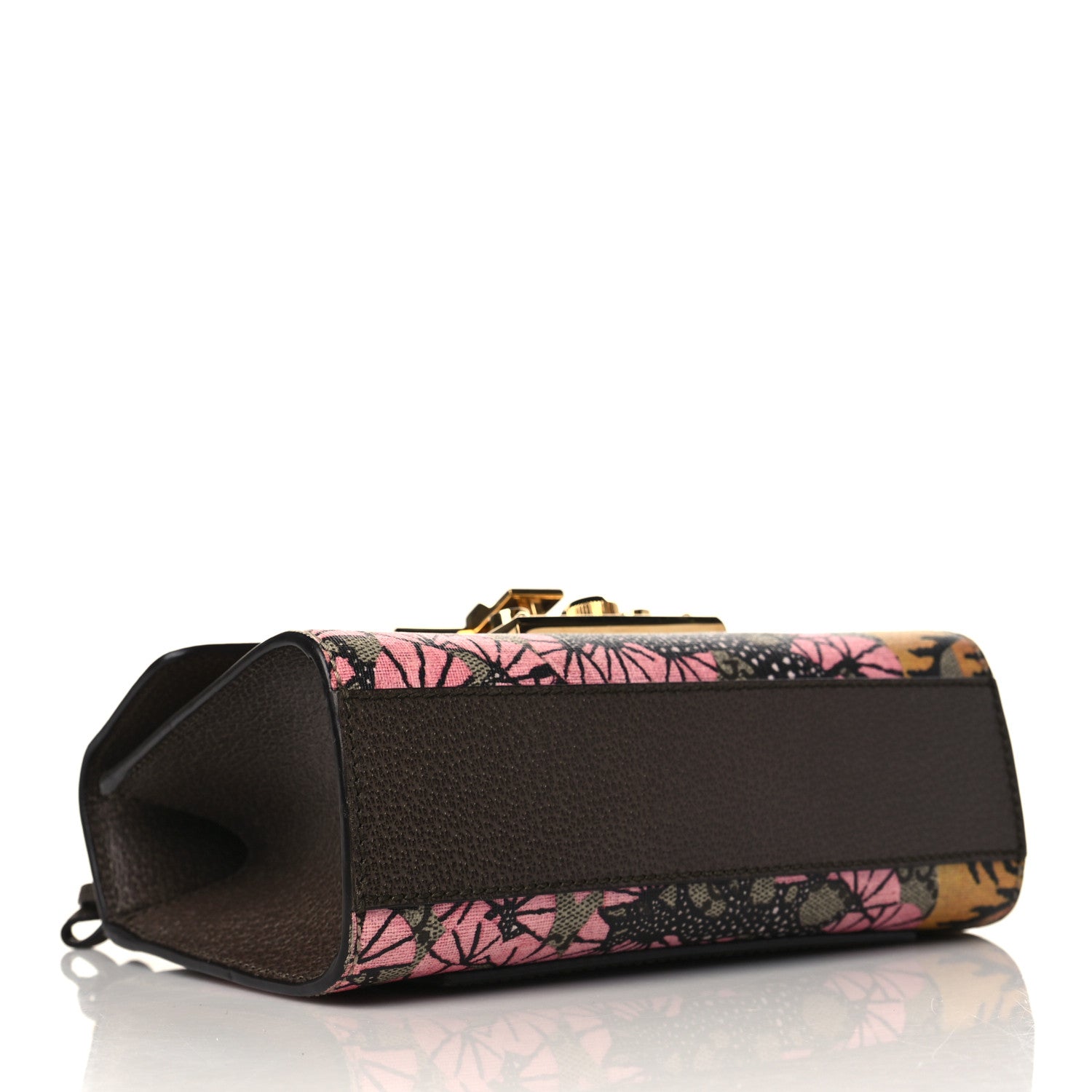 Gucci GG Supreme Monogram Bengal Small Padlock Shoulder Bag Beige Pink 3 of 8