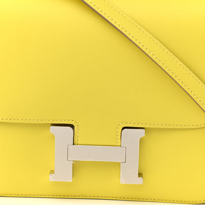 Hermes Swift Constance 18 Lime 8 of 11