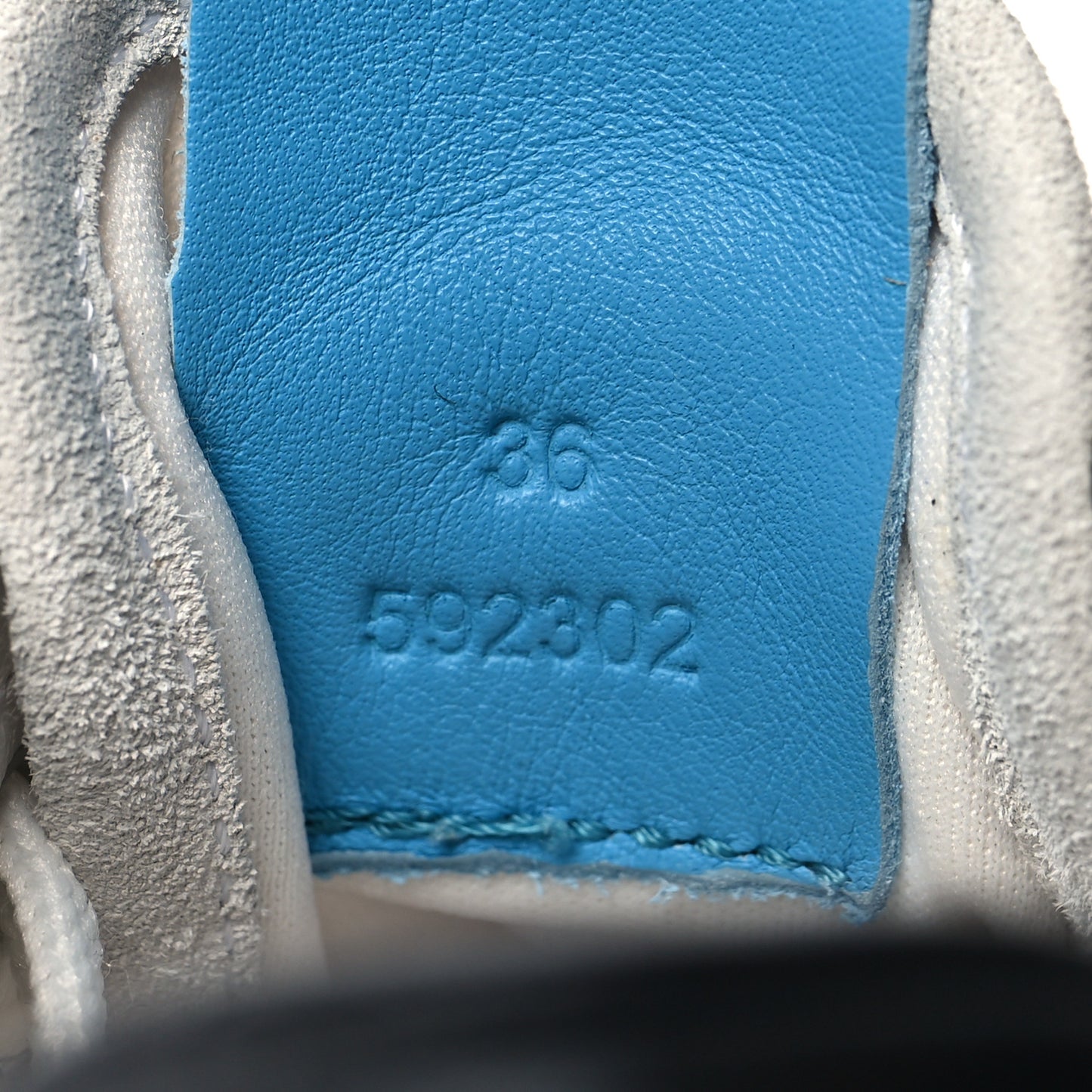 Fabric Suede Flow Retro Runner Sneakers 36 White Blue