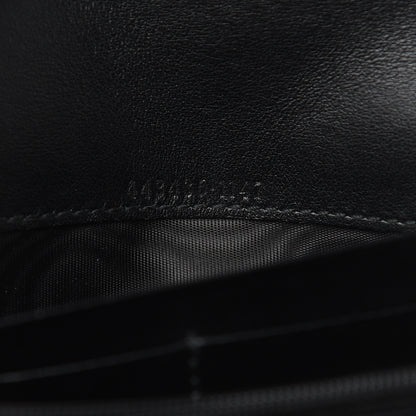 Gucci Calfskin Matelasse GG Marmont Continental Wallet Black 7 of 13