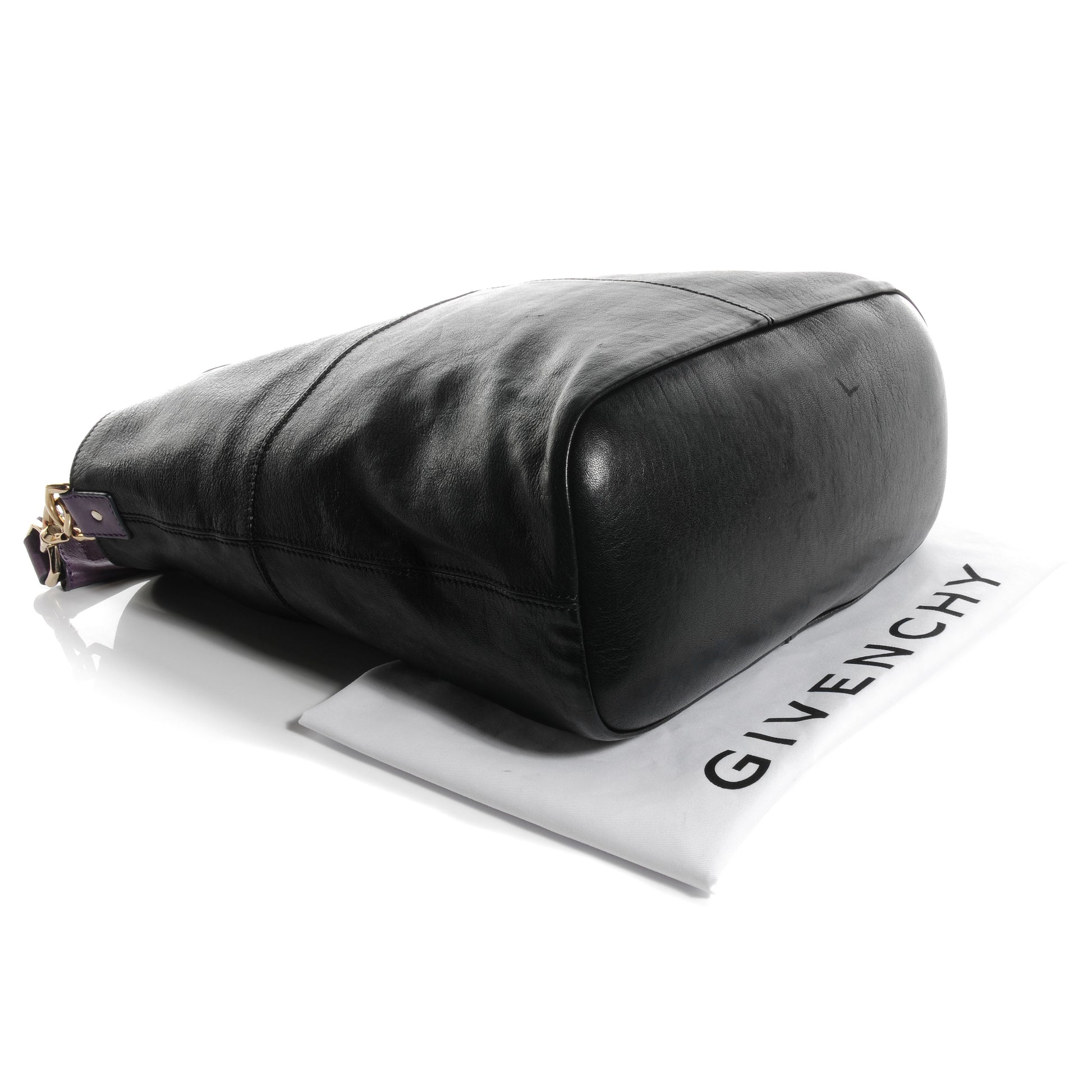 Givenchy Lambskin Tri-Color North South Nightingale Black Gold Purple 4 of 7