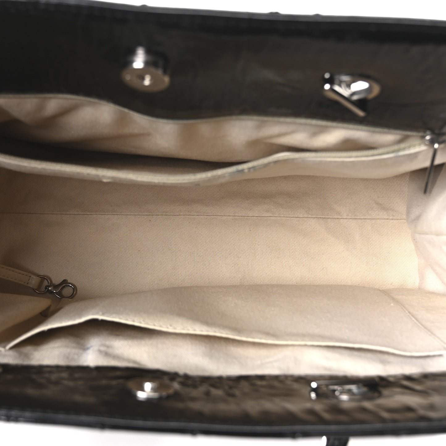 Vinyl Quilted In The Business Tote Black