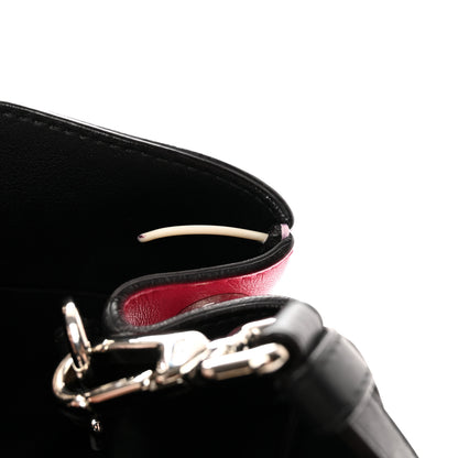 Christian Dior Smooth Calfskin Medium Diorissimo Tote Pink Fuchsia Black 13 of 20