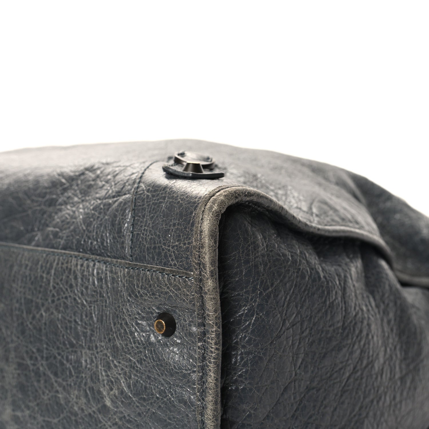 Balenciaga Agneau Classic Hardware Weekender Gris Tarmac 11 of 15