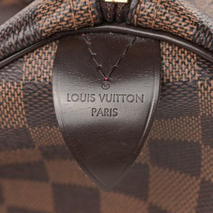 Louis Vuitton Damier Ebene Speedy 30 6 of 11