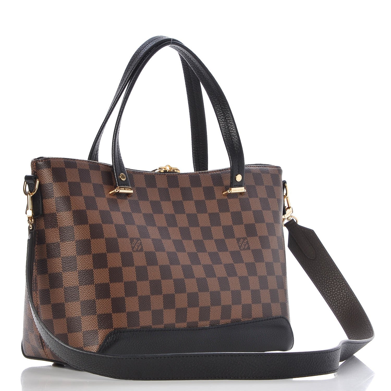 Louis Vuitton Damier Ebene Hyde Park Black 3 of 8