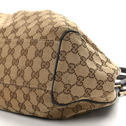 Gucci Monogram Medium Sukey Tote Dark Brown 9 of 9