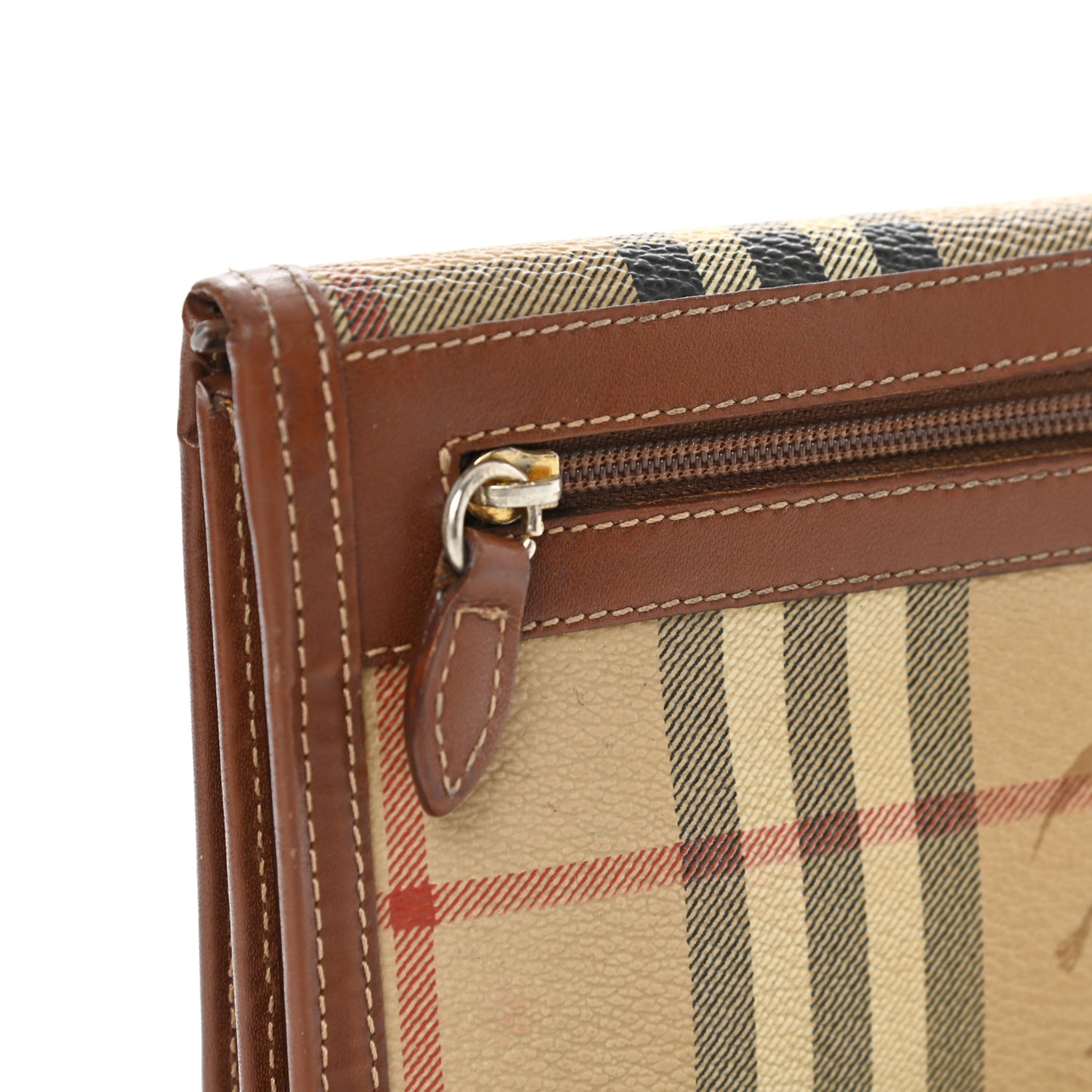 Haymarket Check Penrose Continental Wallet Tan