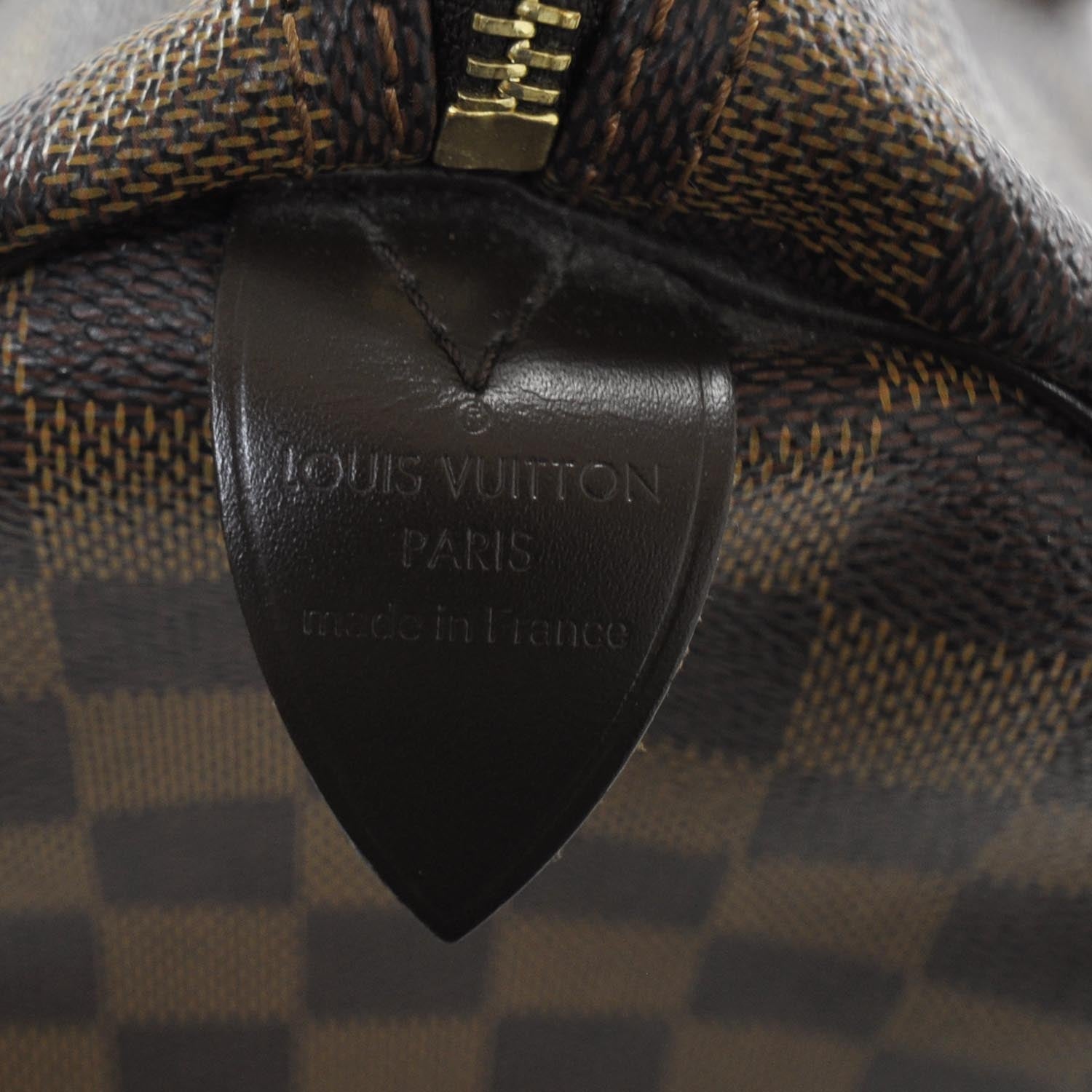 Louis Vuitton Damier Ebene Speedy 35 8 of 8