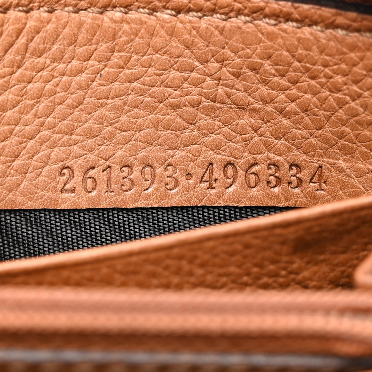 GG Monogram GG Zip Around Wallet Beige Ebony Tabacco