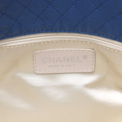 Chanel Lambskin Soft and Chain Large Flap Blue 6 of 11