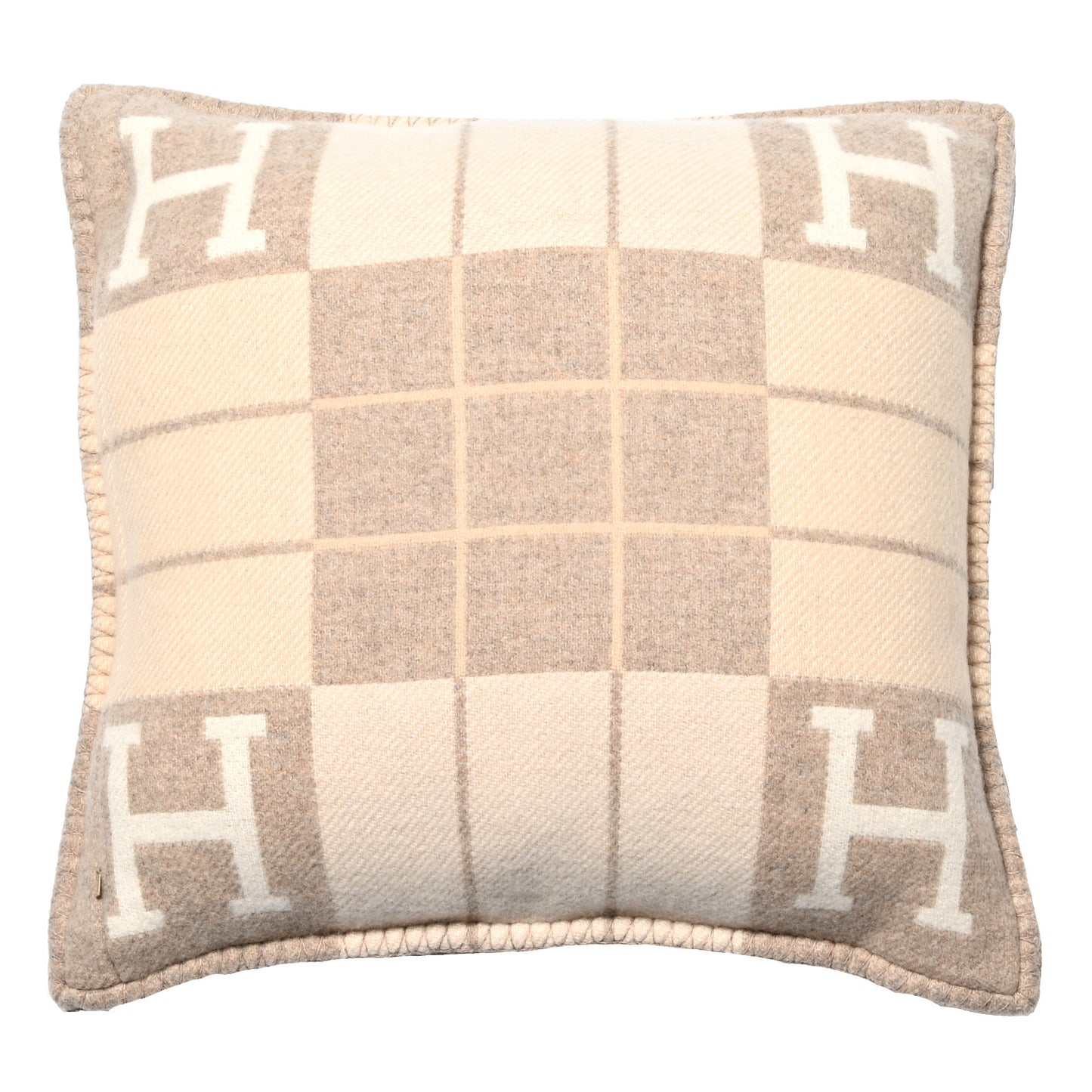 Wool Cashmere Avalon III Pillow PM Coco Camomille