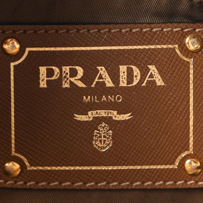 Prada Tessuto Nylon Shopping Tote Green 6 of 11