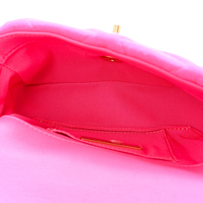 Chanel Jersey Quilted Chanel 19 Waist Bag Pink 5 of 12