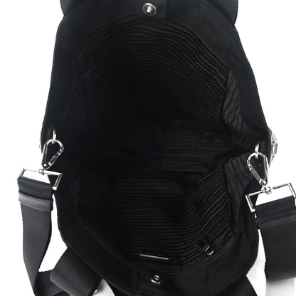 Prada Nylon Vela Tote Black 4 of 9