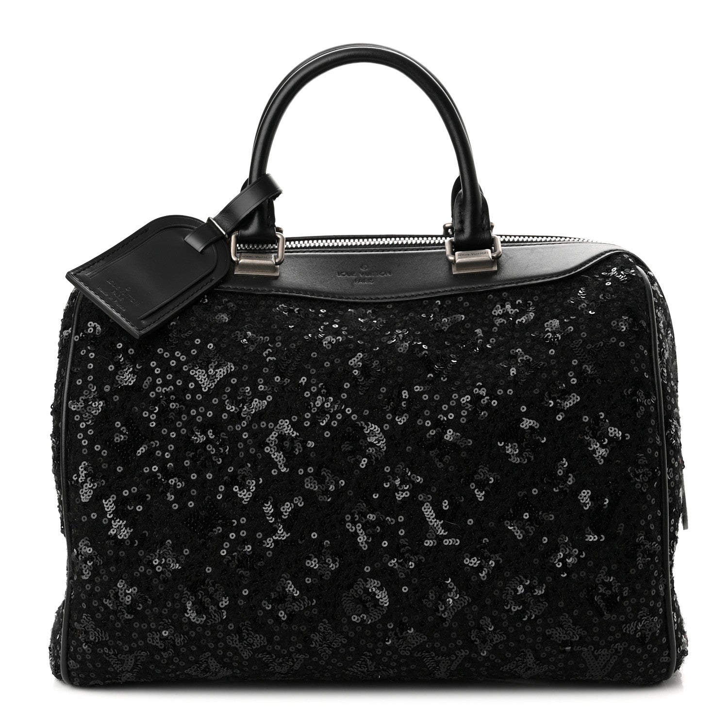 Louis Vuitton Sequin Monogram Sunshine Express Speedy Black 1 of 9