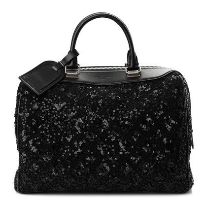 Louis Vuitton Sequin Monogram Sunshine Express Speedy Black 1 of 9