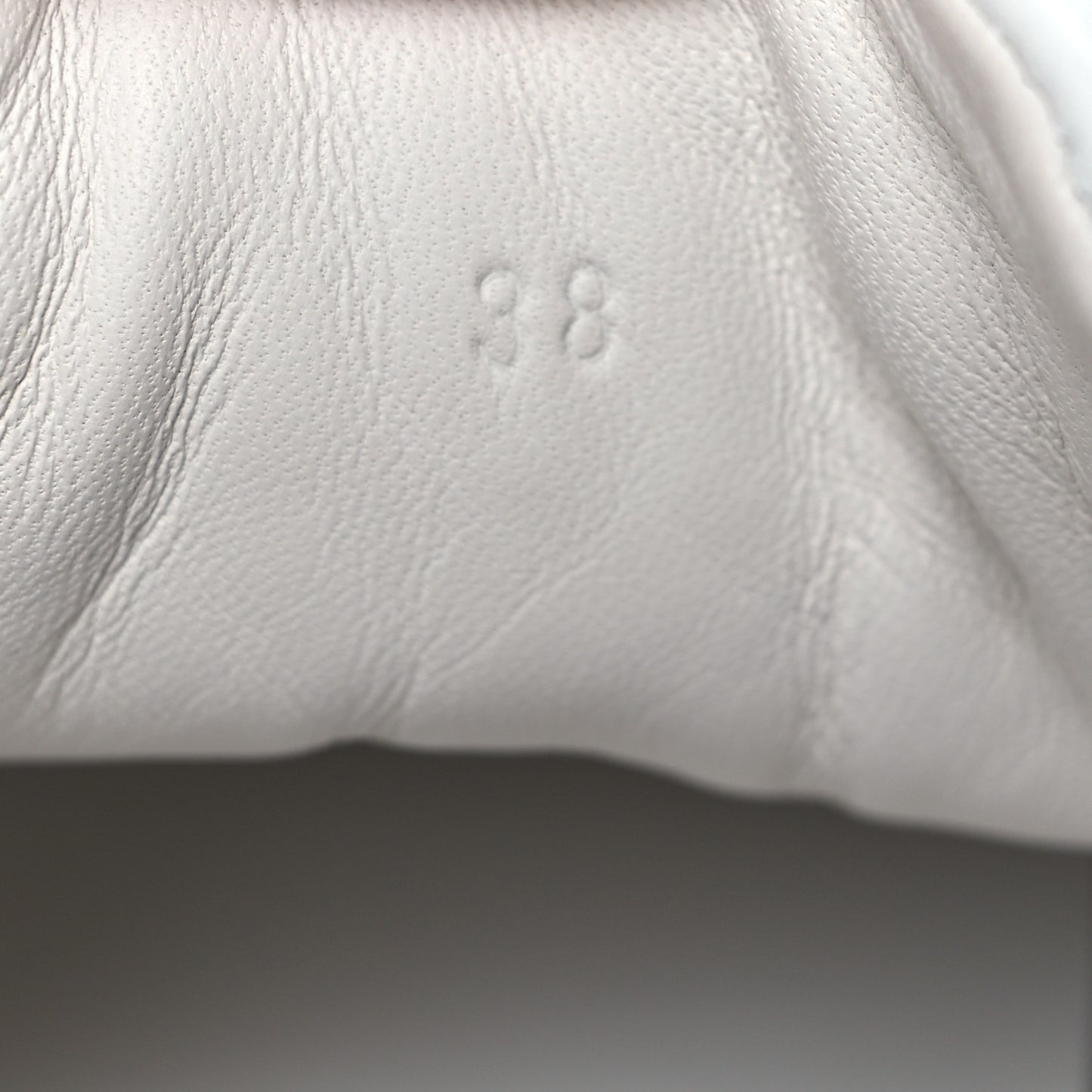 Calfskin Day Sneakers 38 White