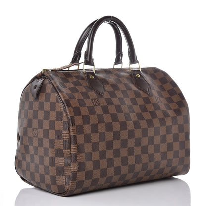 Louis Vuitton Damier Ebene Speedy 30 3 of 7