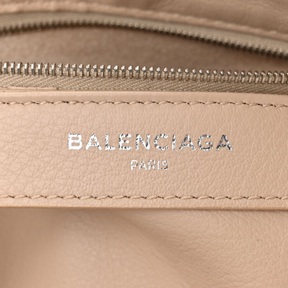 Balenciaga Calfskin Papier Mini A4 Zip Around Tote Light Beige 6 of 13