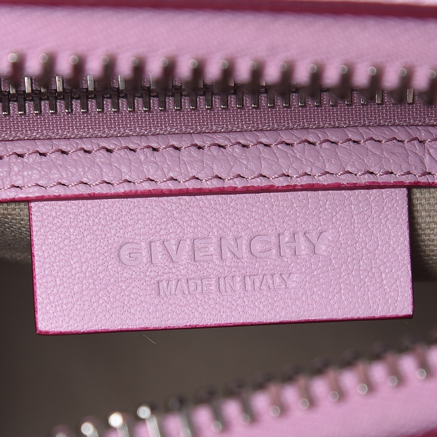 Givenchy Sugar Goatskin Mini Tri-Color Antigona Bright Pink White Fuchsia 9 of 10