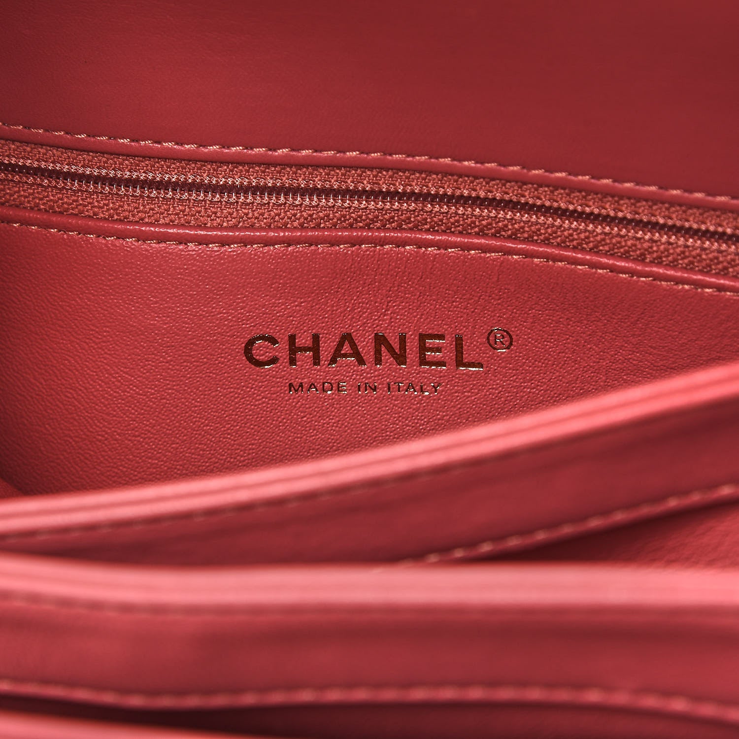 Chanel Lambskin Chevron Quilted Small Trendy CC Dual Handle Flap Bag Light Pink 9 of 15