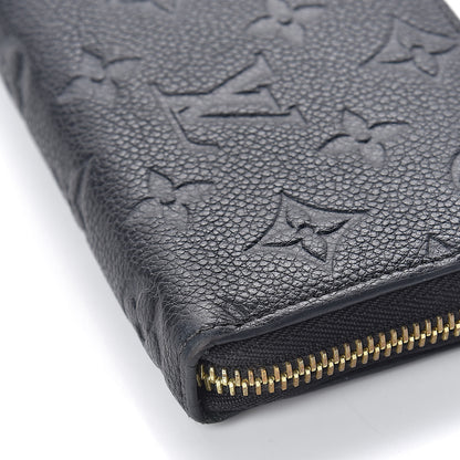 Louis Vuitton Empreinte Clemence Wallet Black 11 of 12